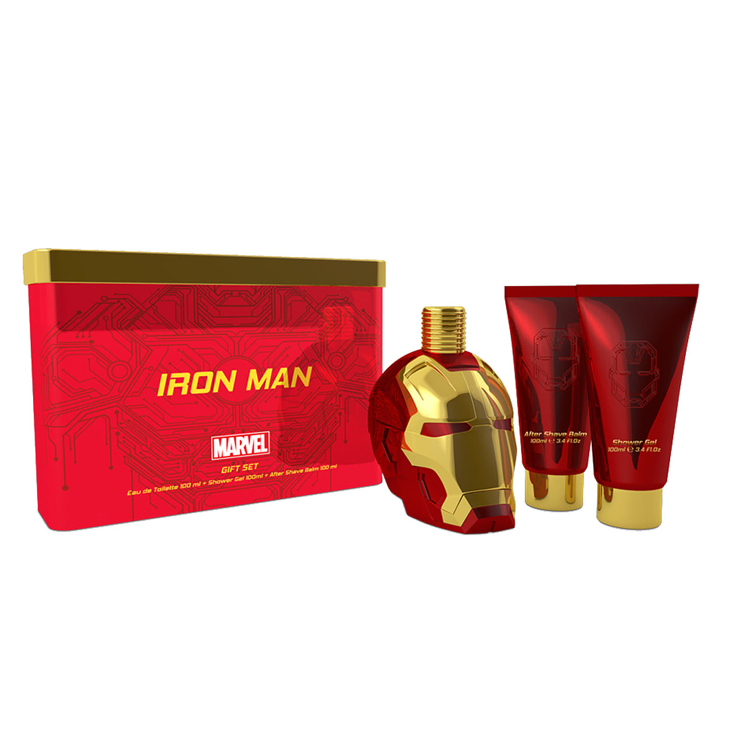 IRONMAN ESTUCHE 3PC 100ML EDT+SHOWER GEL+AFTER SHAVE 1