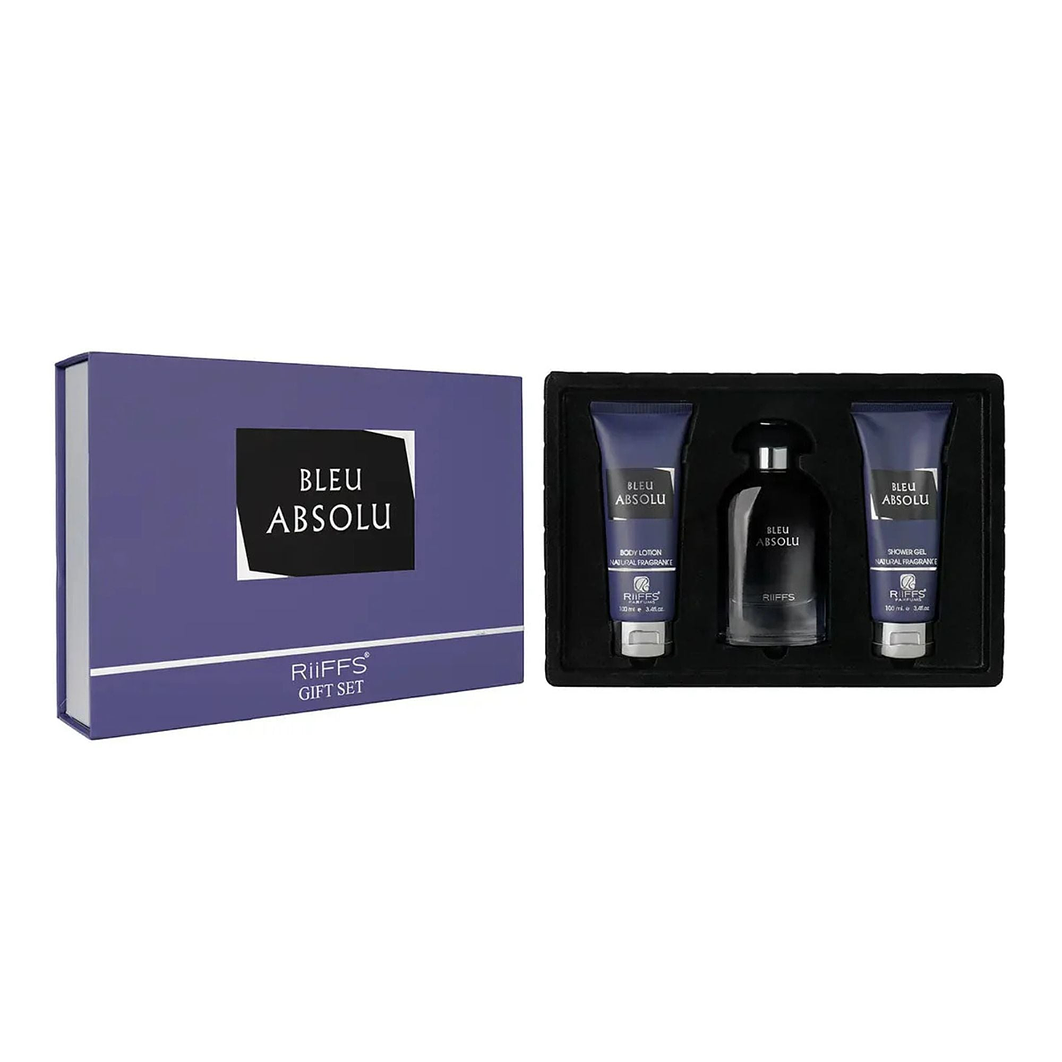 Estuche Belu Absolu Riiffs EDP 100 ML +S/G 100 ML +B/L 100ML Hombre 1
