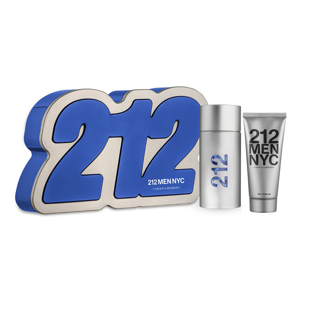 Estuche 212 NYC MEN Edt 100ml+100ml Gel de ducha Hombre 1