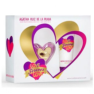 Love Forever Love Mujer Estuche 80ML EDT + 100ML Body Lotion