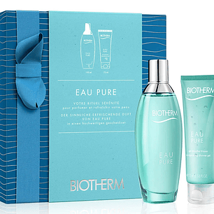 Estuche Belleza Biotherm Eau Pure 100ml +75ml Shower Gel Mujer
