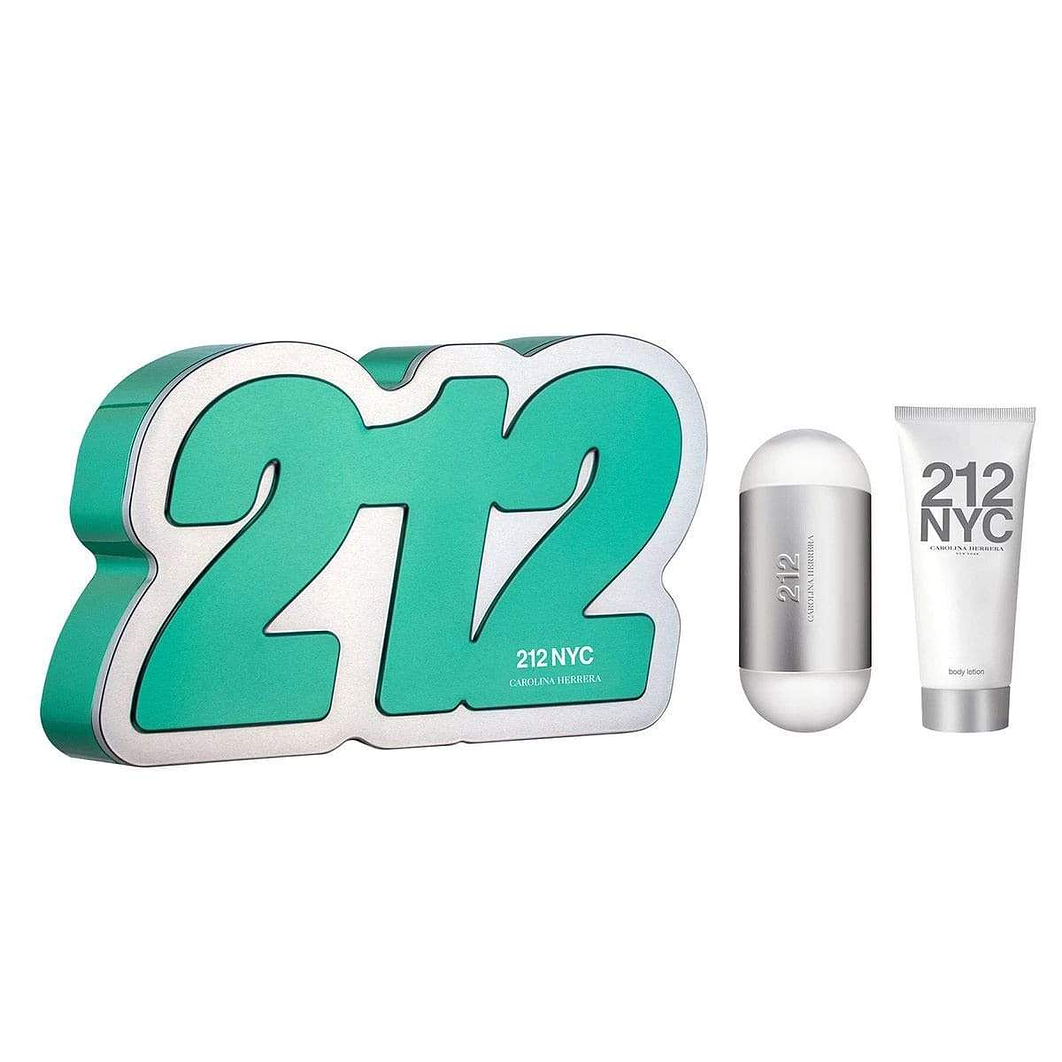 Estuche 212 Nyc Carolina Herrera Edt 100Ml+100Ml B/L Mujer 1