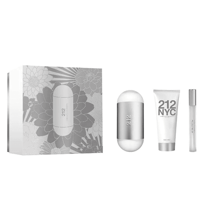 Estuche 212 NYC EDT 100ML+10ML+100ML B/L Mujer 1