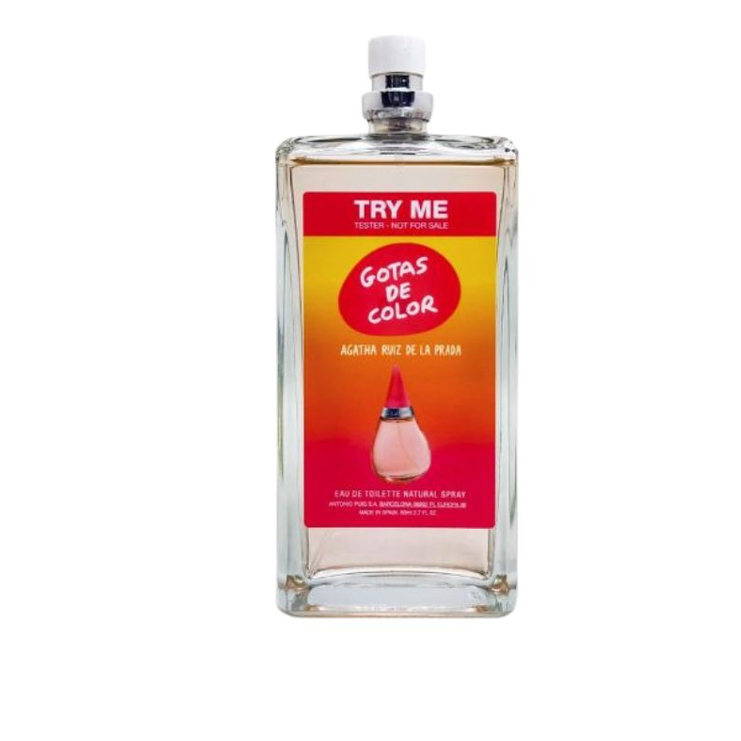 Gotas De Color Agatha Ruiz Edt 80Ml Mujer Tester 1
