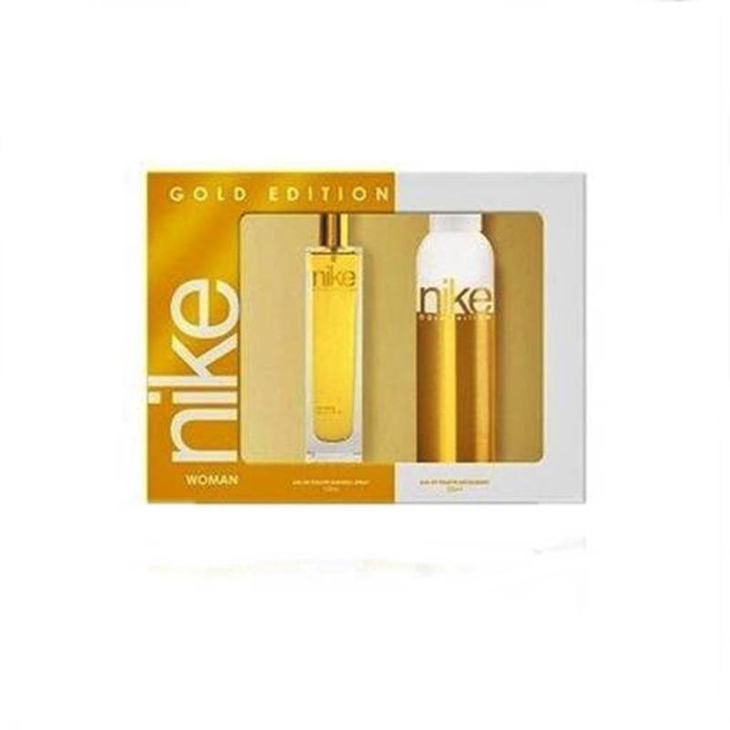 Gold Nike Estuche 100ML EDT + Desodorante 200ml Mujer Nike 1