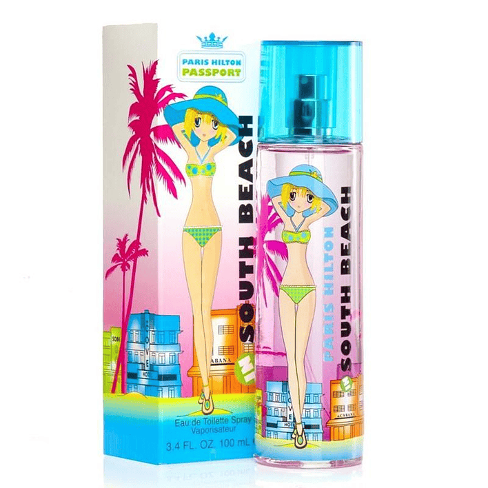 Passport South Beach Tester 100ML EDT Mujer Paris Hilton 1