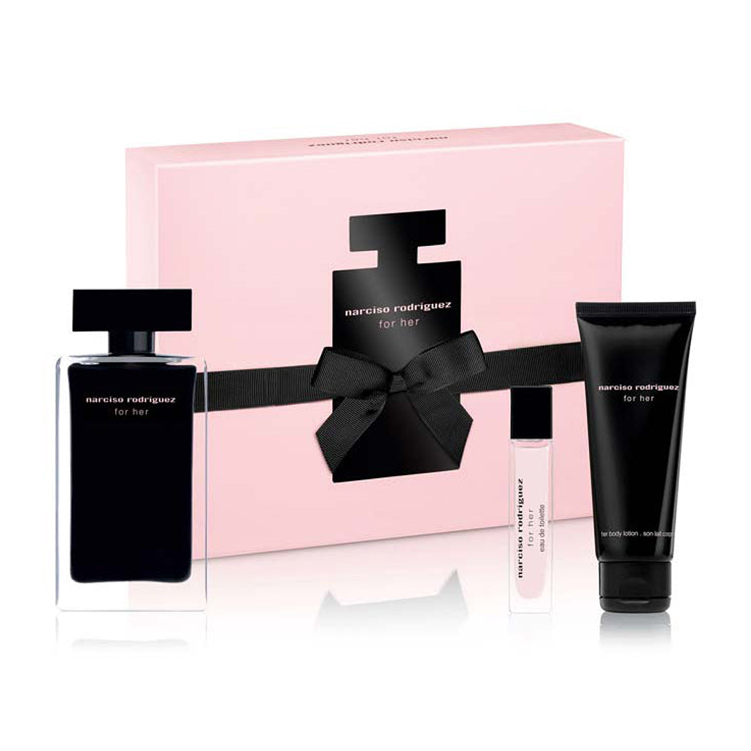Narciso Rodriguez Set 100ml+10+75BL Edt Mujer 1