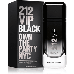212 VIP Black 200ML EDP Hombre Carolina Herrera