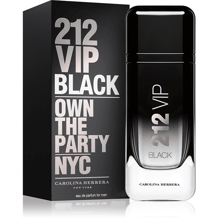212 VIP Black 200ML EDP Hombre Carolina Herrera 1
