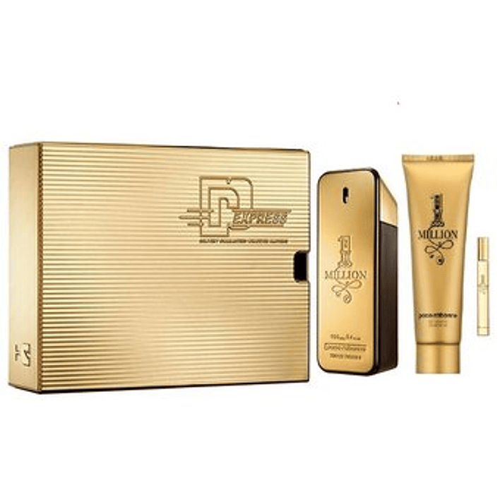 Estuche 1 Millon(Express)EDT100ml+S/G100ml+10mlHombre Paco Rabanne 1