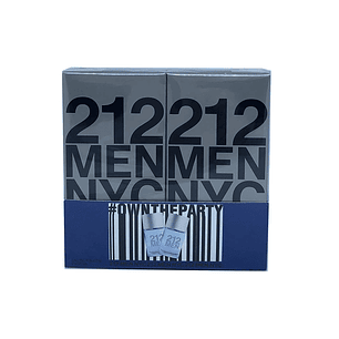 212 men 2 x 30 ml Edt Carolina Herrera Hombre