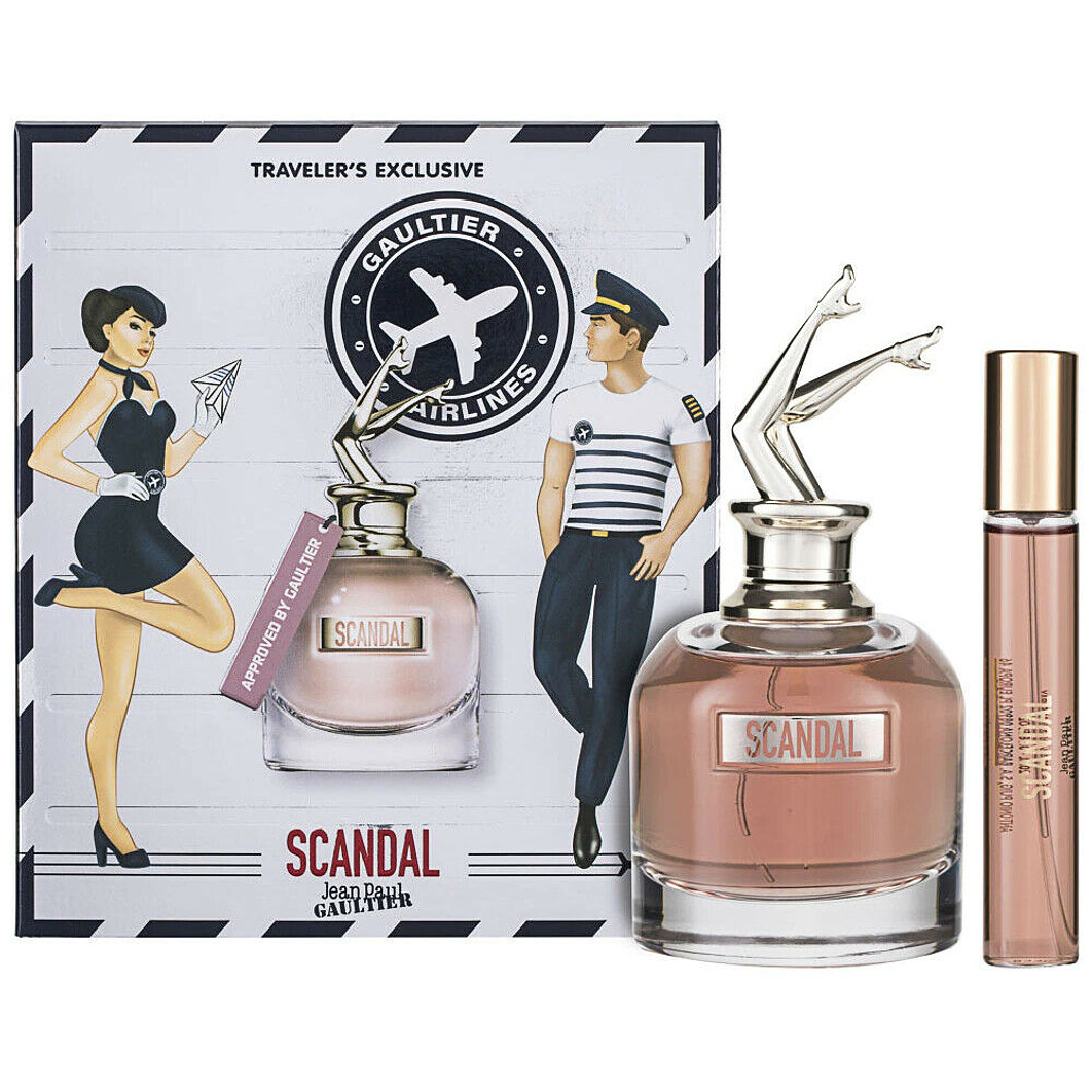 Scandal Gaultier Airlines Set 80ml+20ml Edp Mujer 1