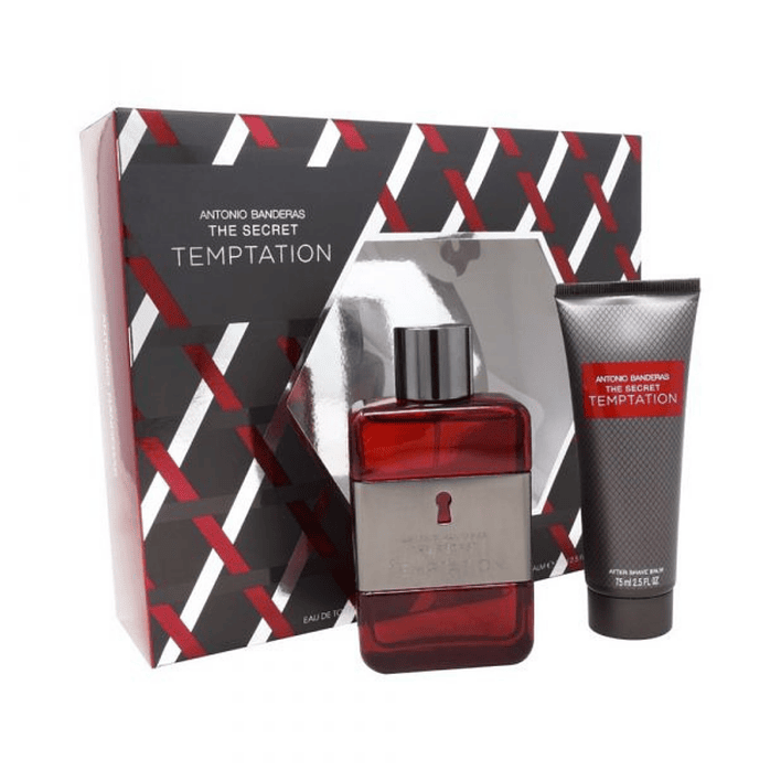 Estuche The Secret Temptation Edt 100 ml+75 ml A/S Balm Hombre 1