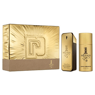Estuche 1 Millon(Express)EDT100ml+150ml Deo Hombre Paco Rabanne