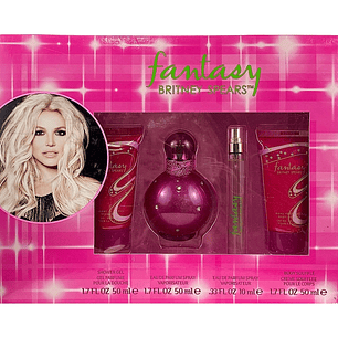 Estuche Fantasy Britney Spesrs Edp 50Ml+10Ml+50Ml B/L+ 50ML S/G Mujer
