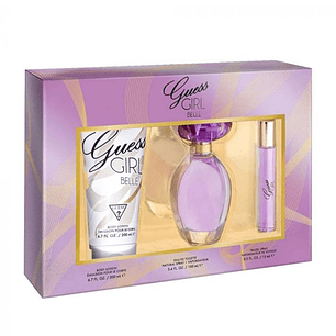 Estuche Guess Girl Belle 200ml + 100ML B/L + 15ML Mini Mujer