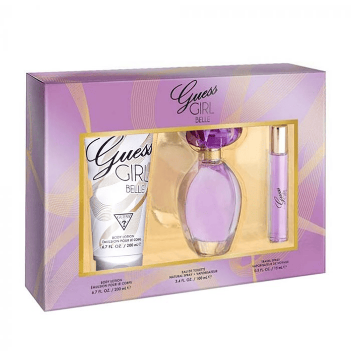 Estuche Guess Girl Belle 200ml + 100ML B/L + 15ML Mini Mujer 1