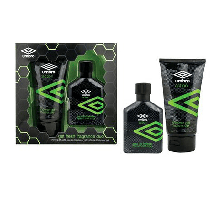 Estuche Umbro Action Edt 75Ml+S/G 150Ml Hombre . 1