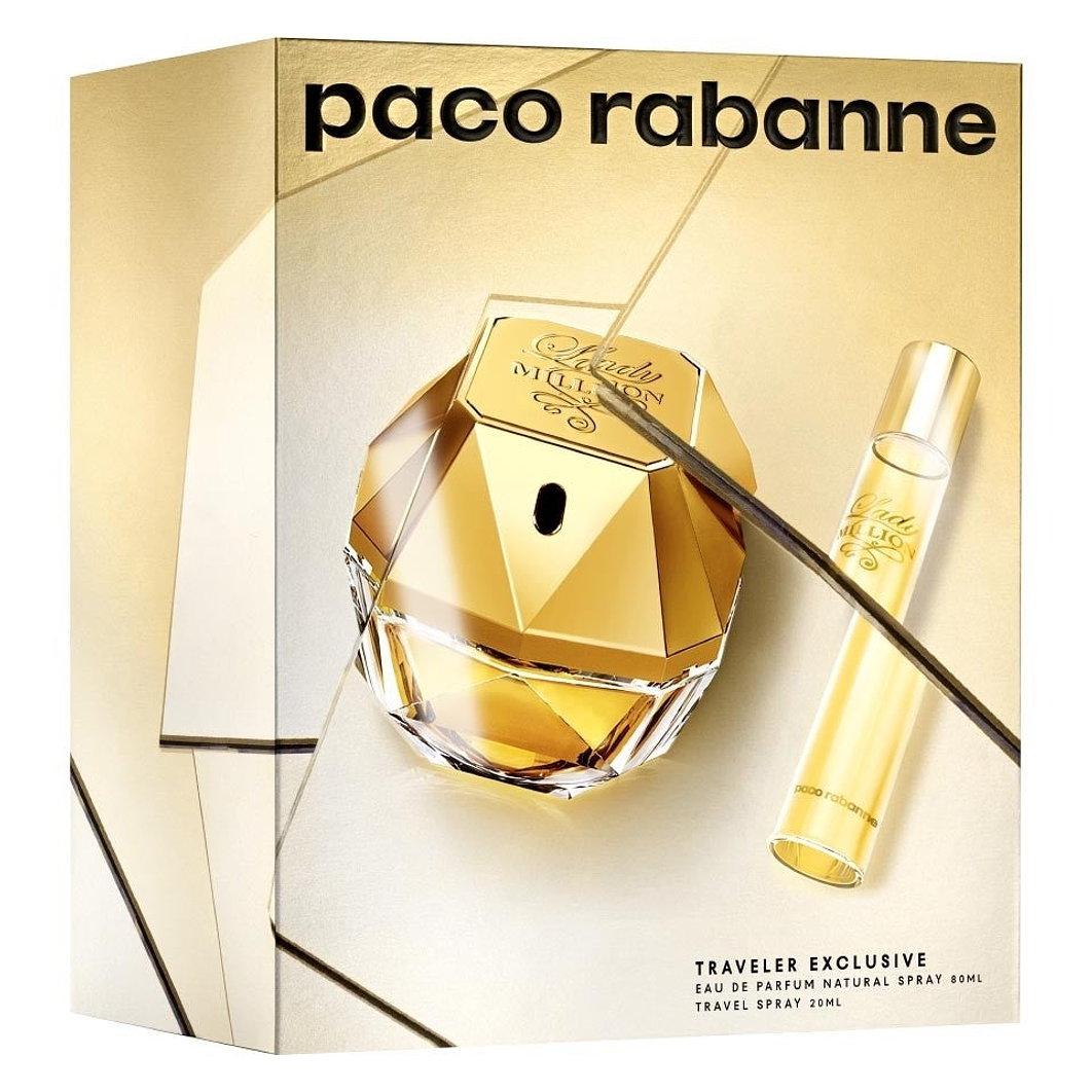 Estuche Lady Million Edp 80ml+20ml Mujer 1