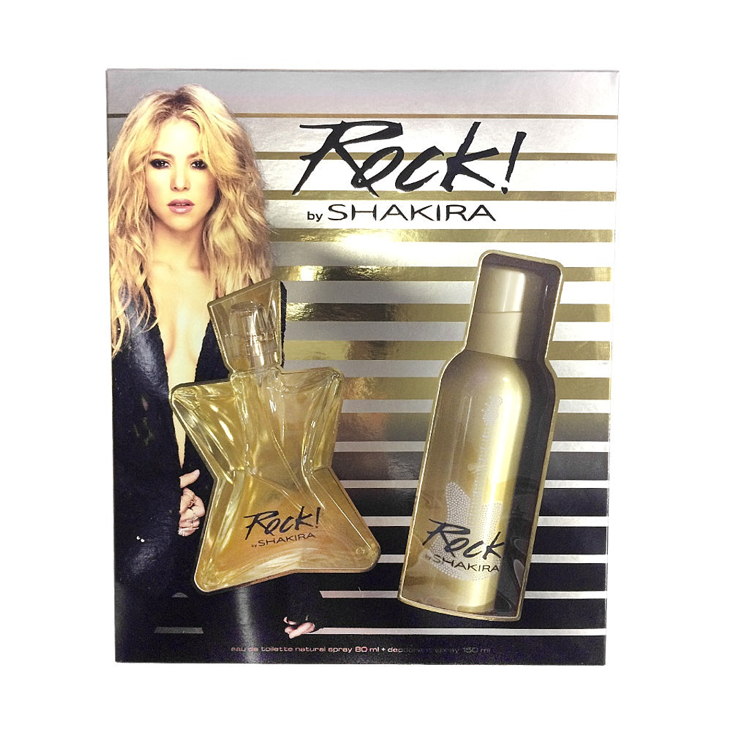 Rock! by Shakira Estuche 80ML EDT + Desodorante 150ML Mujer 1