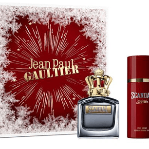 Estuche Scandal Jean Paul Gaultter  100ML + 150Ml Deo + 10ML Hombre (Rojo)