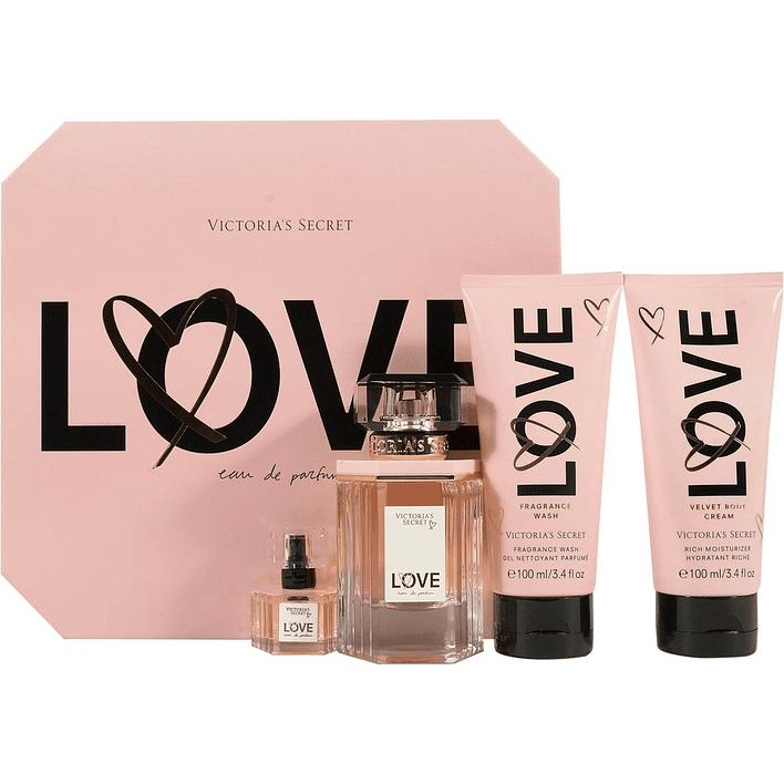 Victoria Secret Love EDP 100ml+50ml+100ml Mujer 1