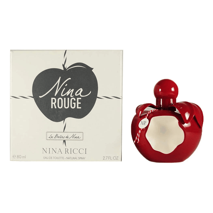 Nina Rouge Les Belles De Nina Ricci Edt 80Ml Mujer Tester 1