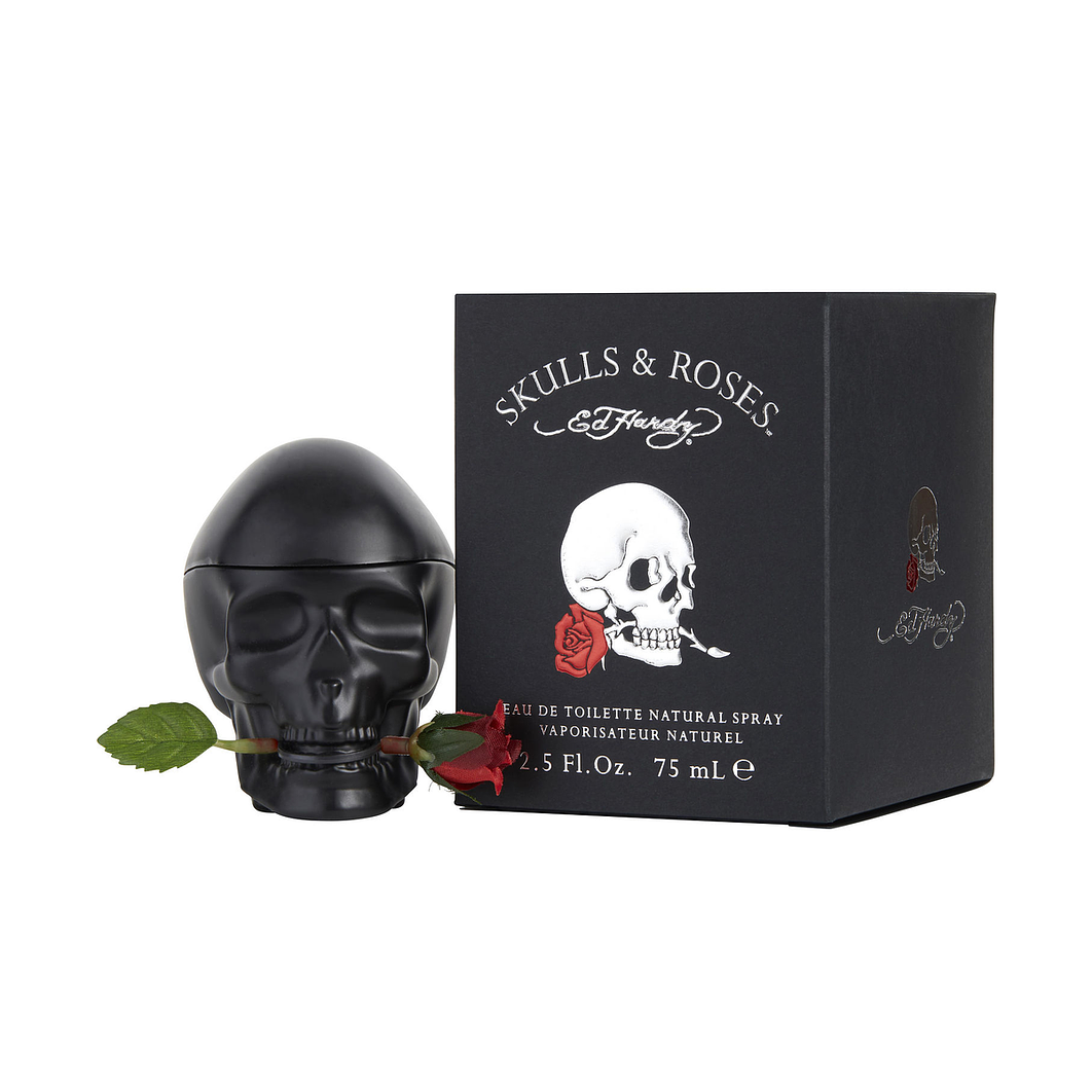Skulls & Roses Ed Hardy Edt 75Ml Hombre . 1