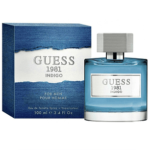 Guess 1981 Indigo Homme Edt 100Ml Hombre