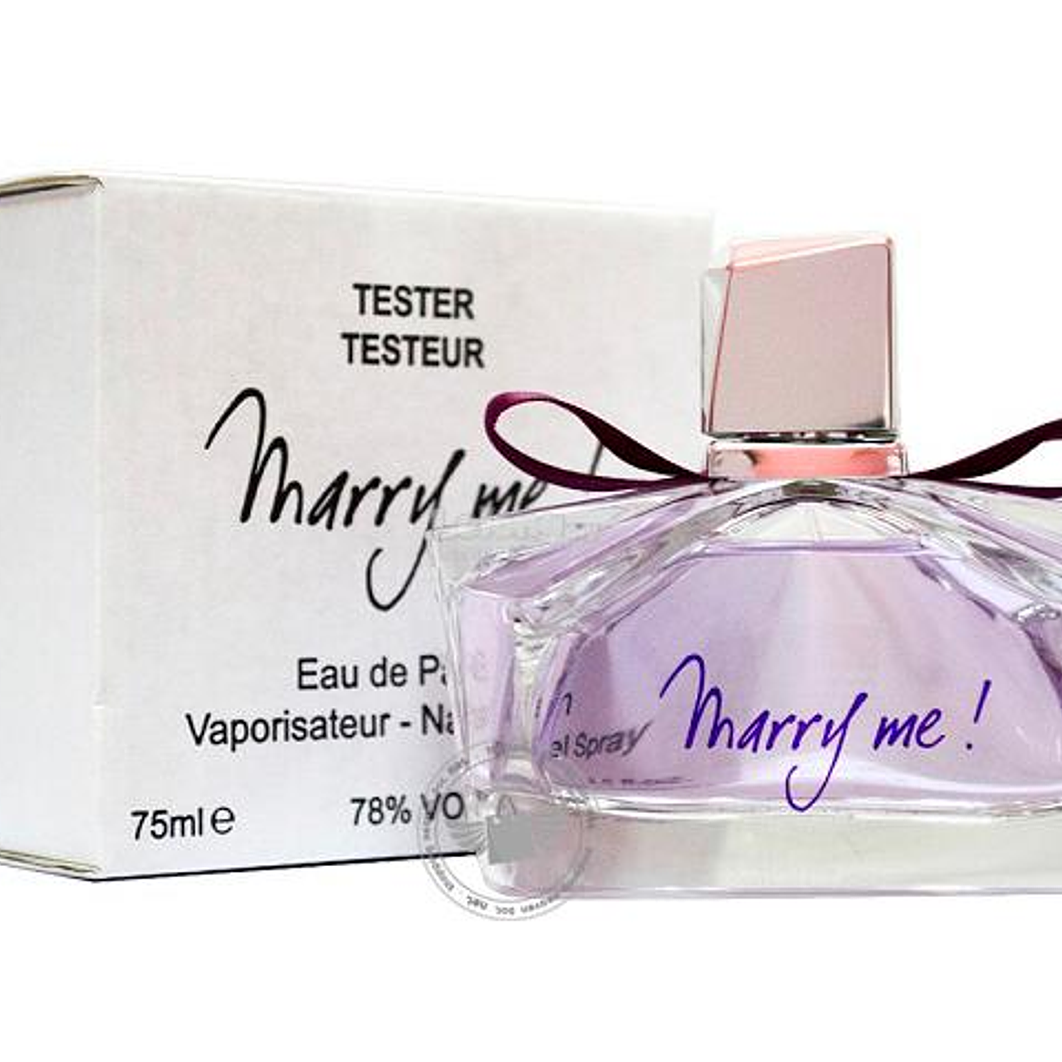 Marry Me Tester EDP Mujer 80ML 1