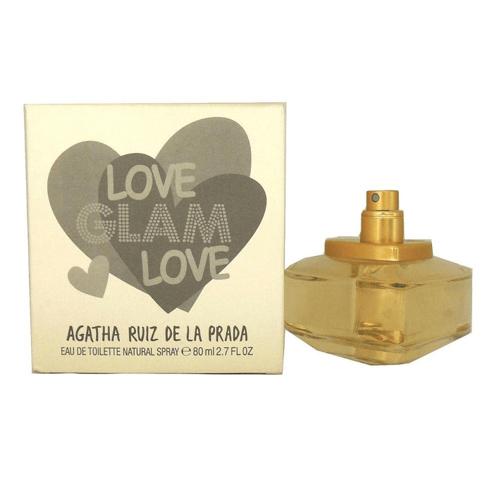 Love Glam Love TESTER EDT 80ML Mujer Agatha Ruiz De la Prada 1