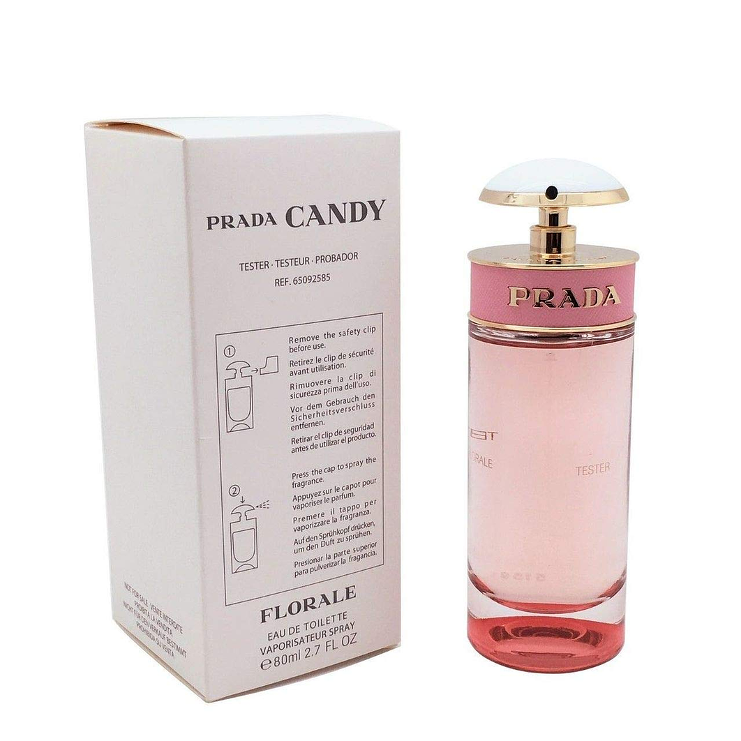 Prada Candy Florale Tester Edt 80ml Mujer 1