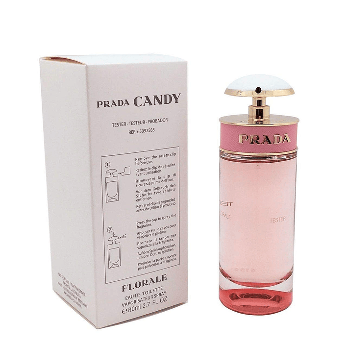 Prada Candy Florale Tester Edt 80ml Mujer 1