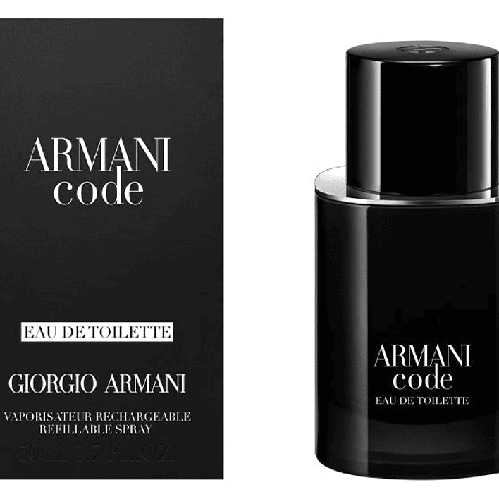 Armani Code  Refillable Edt 50ML Hombre 1