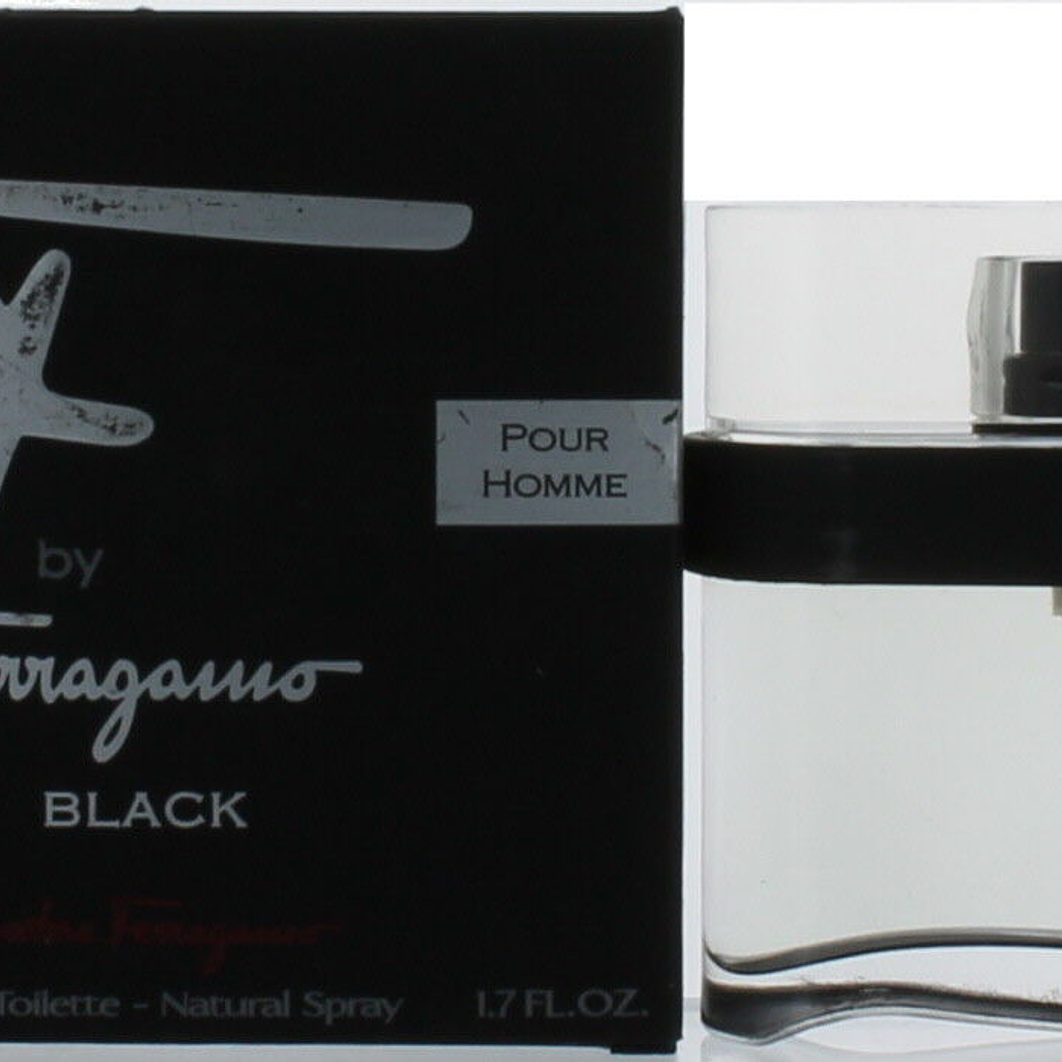 F by ferragamo Black Salvatore Ferragamo Edt 50ml Hombre 1