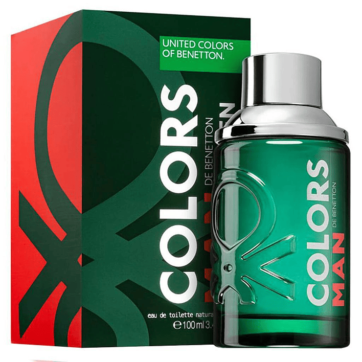 Benetton Colors Green Man Edt 100Ml Hombre 1