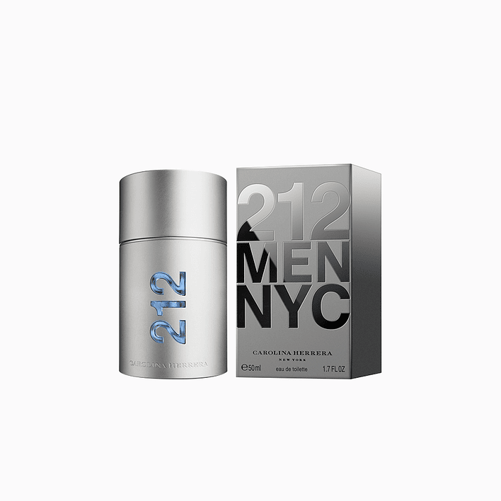 212 NYC Men Tester Con Tapa EDT 50ML Hombre Carolina Herrera 1