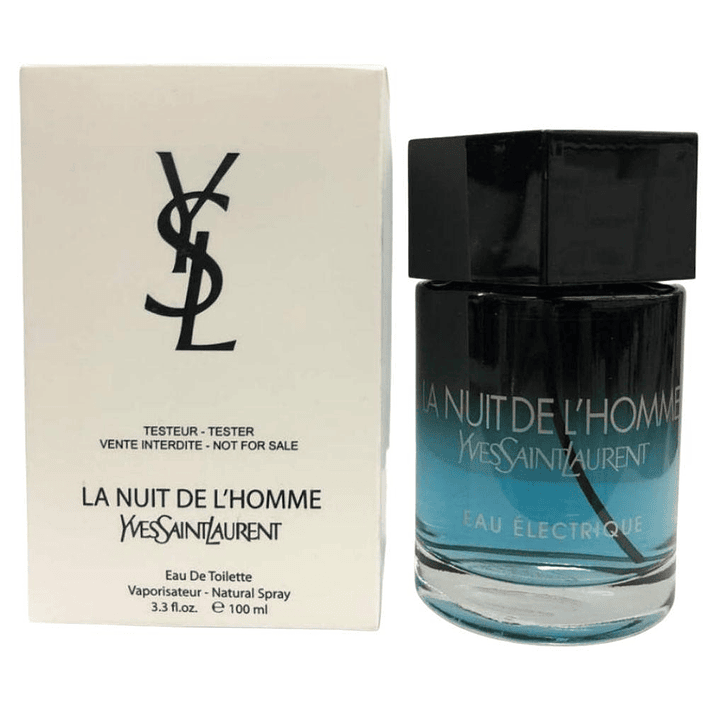 La Nuit De L´ Homme Eau Electrique Edt 100Ml Tester 1