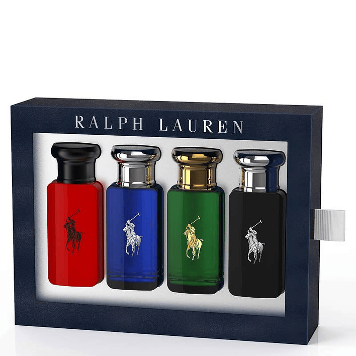 Set World of Polo 4 x 30ml Edt Ralph Lauren Hombre 1