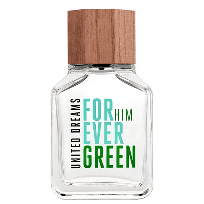 United Dreams Forever Green Benetton Edt 100Ml Hombre Tester 1