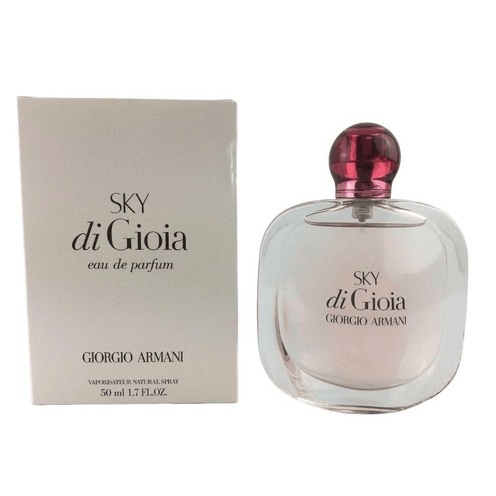 Sky Di Gioia Tester 50ml Edp Mujer Armani 1