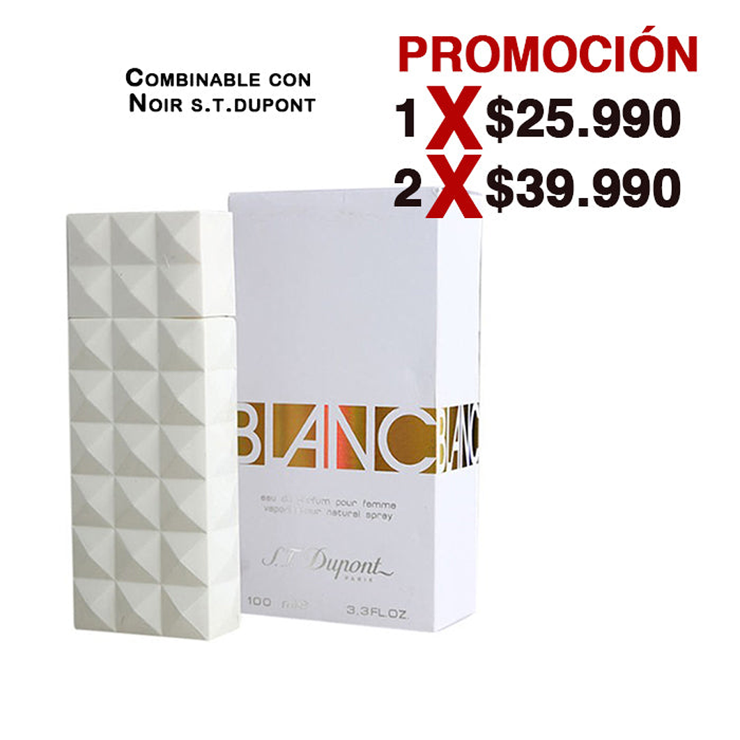 Blanc Pour Femme Edp 100ml Mujer S.T. Dupont 1