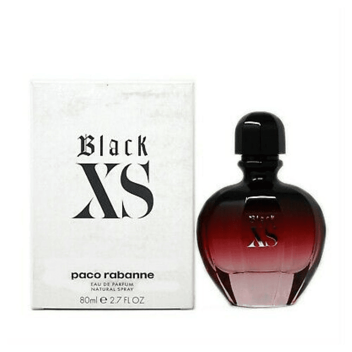 Black XS Tester Con Tapa 80ML EDP Mujer Paco Rabanne 1