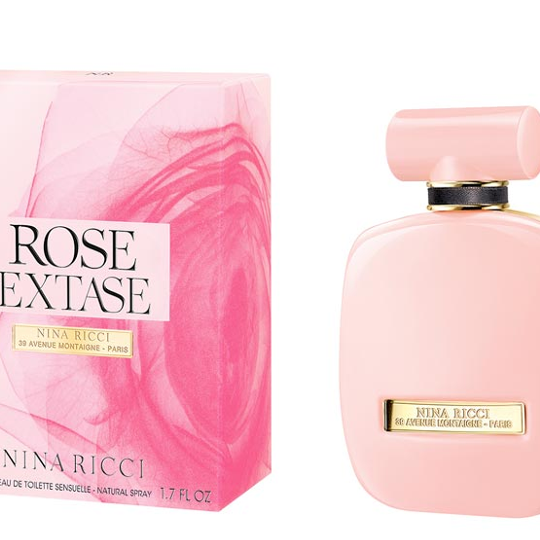 Rose Extase Nina Ricci Edt 50ml Mujer 1