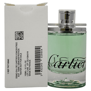 Eau De Cartier Tester EDT  Unisex 100ML