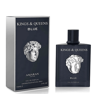 Kings & Queens Blue Amaran Parfums Edp 100ML Unisex