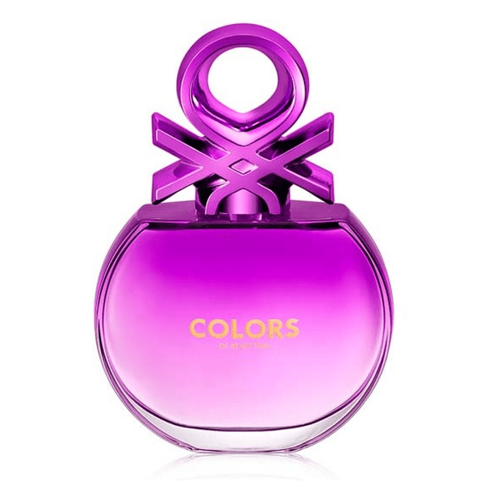 Colors Purple Benetton Edt 80Ml Mujer Tester 1