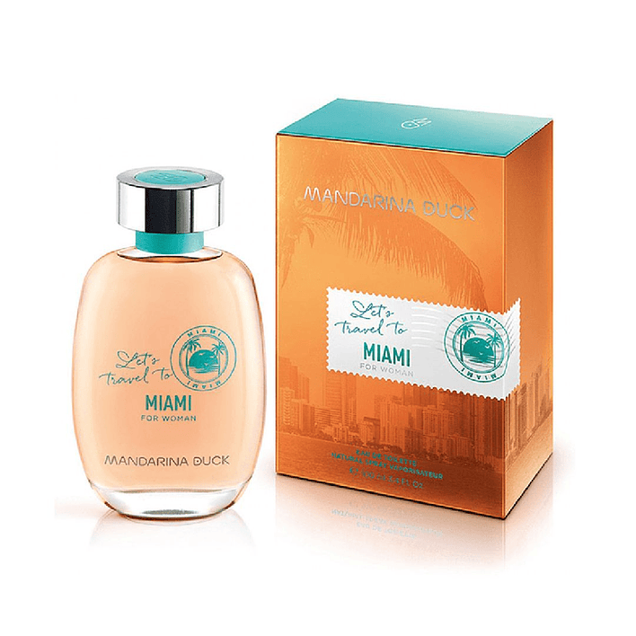 Let's Travel To Miami Mandarina Duck Edt 100Ml Mujer . 1