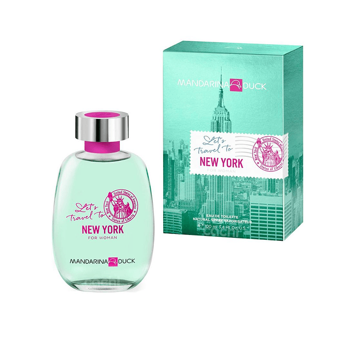 Let's Travel To New York Edt 100ml Mandarina Duck Mujer 1