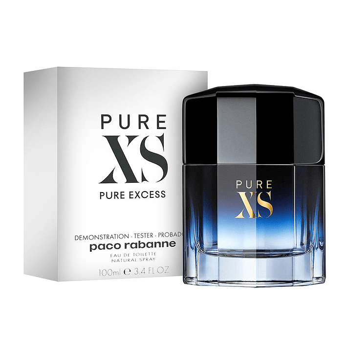 Pure Xs P. Rabanne Tester Edt 100ml Hombre 1